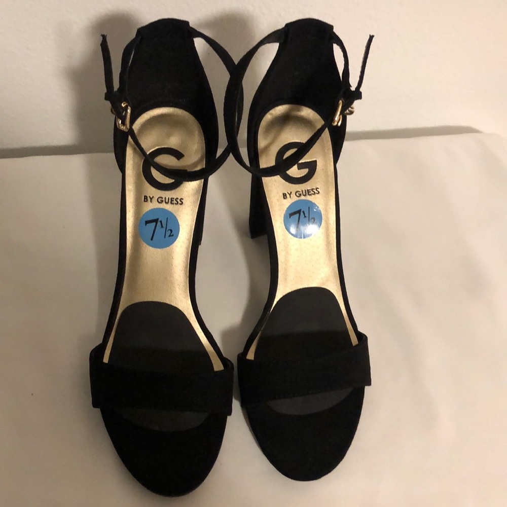 Guess Black Heels Size 7.5